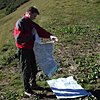 Reading a map, Switzerland, 2004